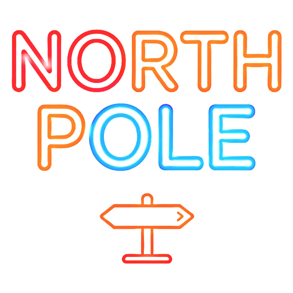 Christmas Neon Template 8