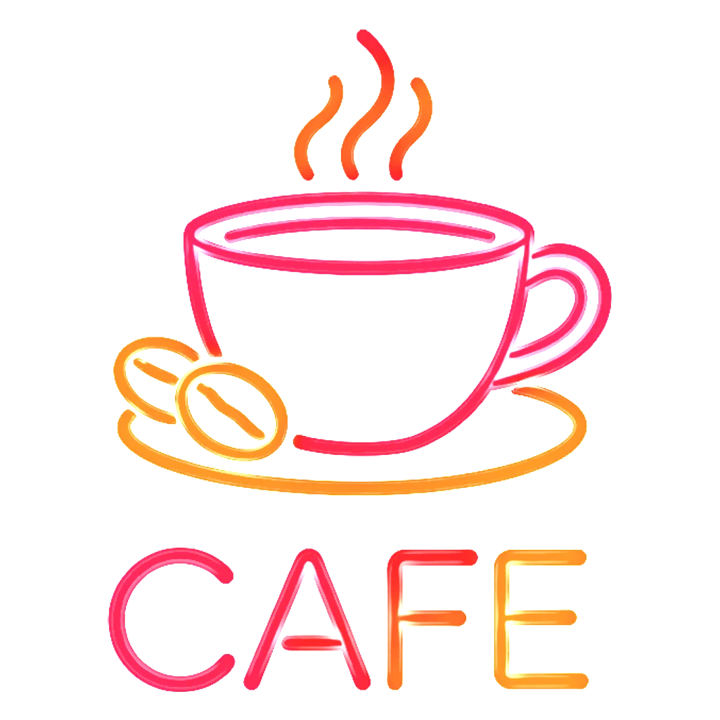 Coffee Neon Template 2