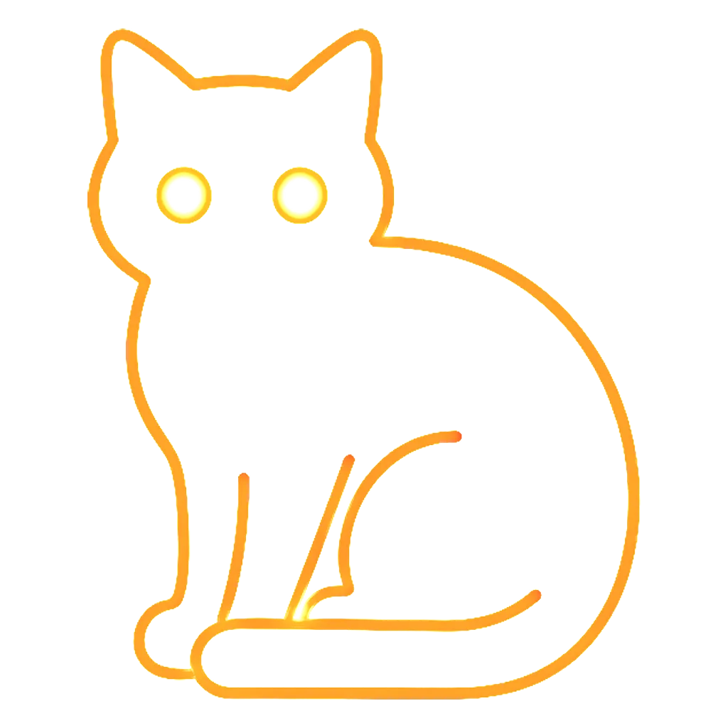 Halloween Neon Template 1