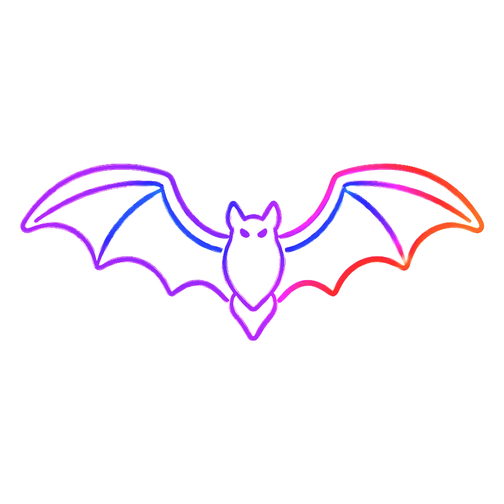 Halloween Neon Template 2