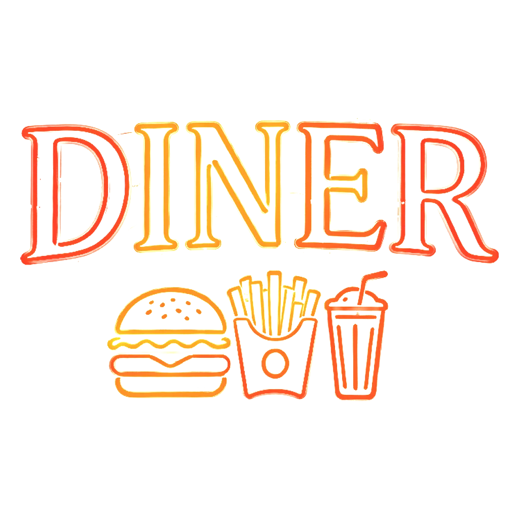 Restaurant Neon Template 14