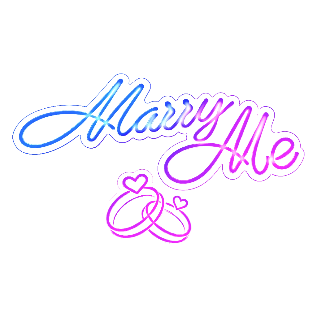 Wedding Neon Template 12