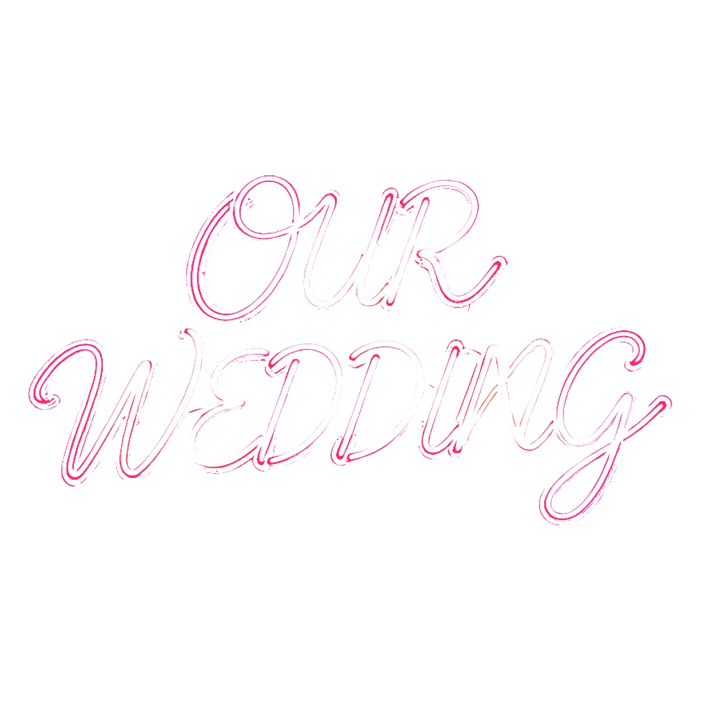 Wedding Neon Template 6