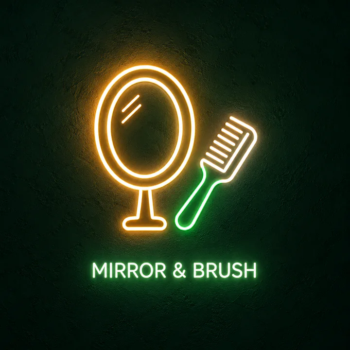 Beauty & Hair Neon Template 19