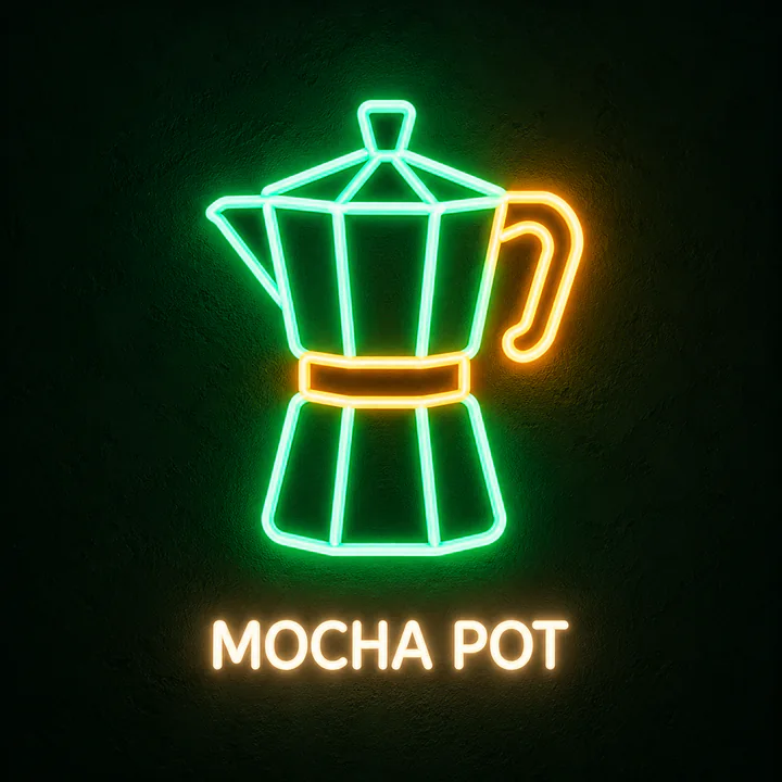 Coffee Neon Template 11