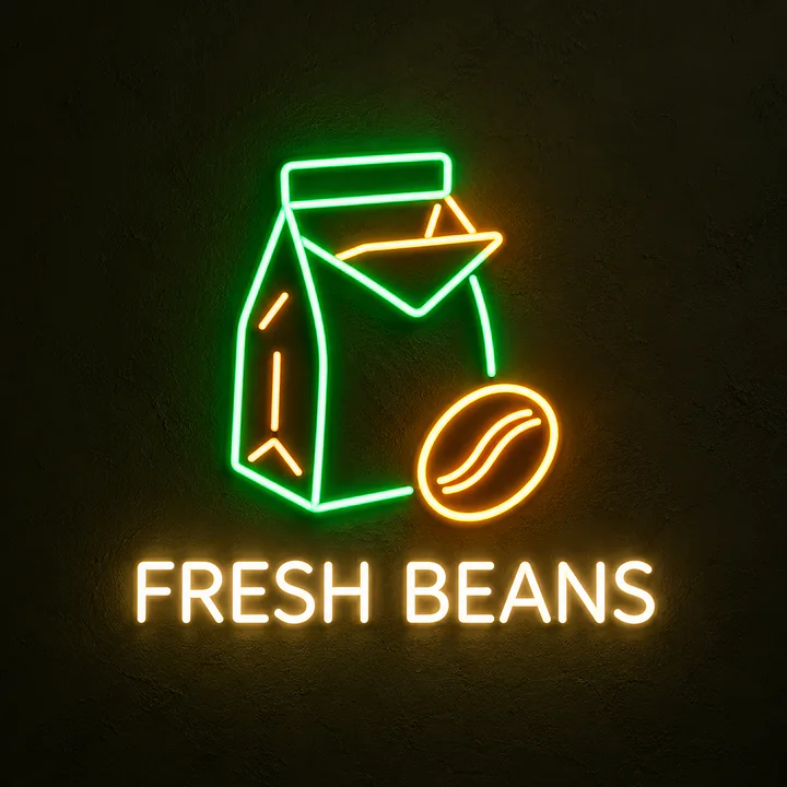 Coffee Neon Template 13