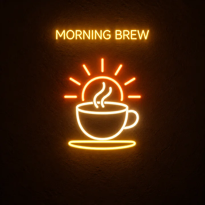 Coffee Neon Template 16