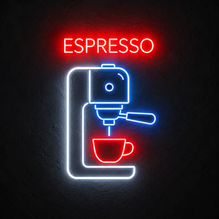 Coffee Neon Template 5