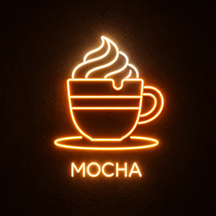 Coffee Neon Template 8