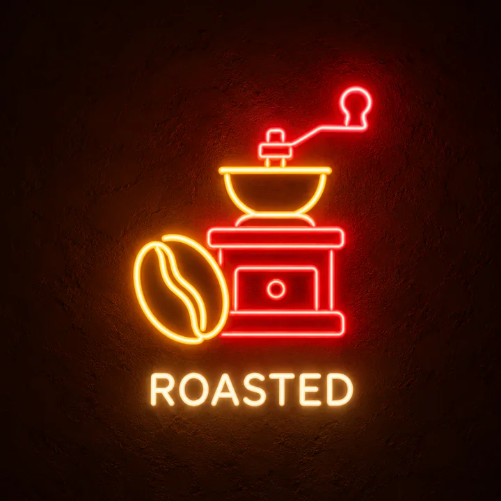 Coffee Neon Template 9