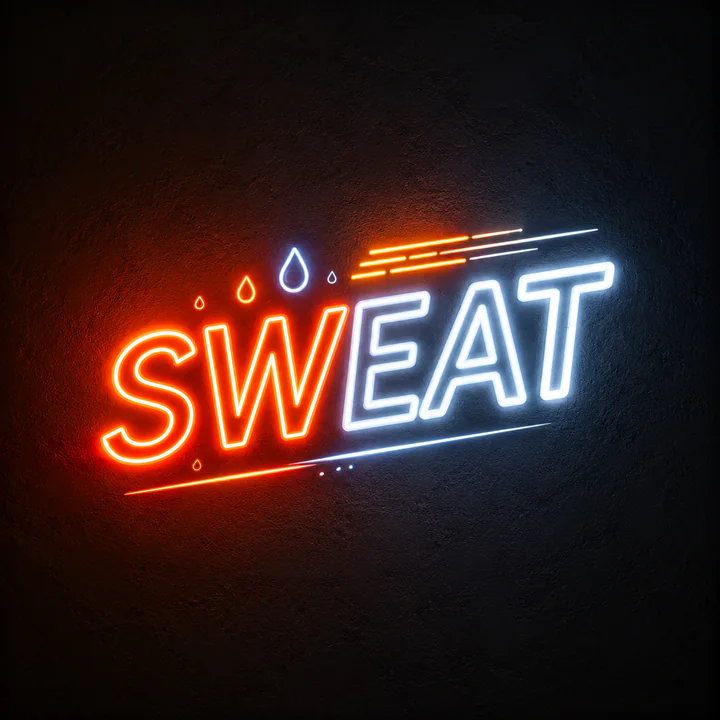 Fitness Neon Template 10