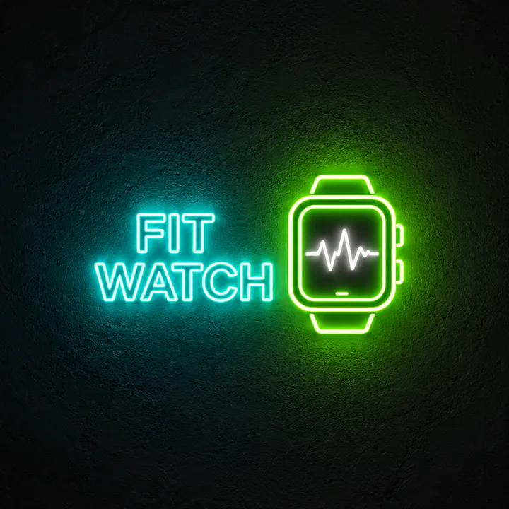 Fitness Neon Template 5