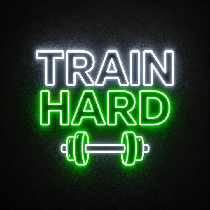 Fitness Neon Template 6