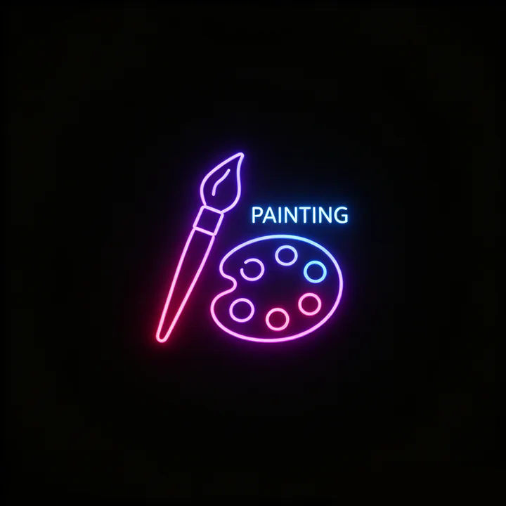 ART Neon Template 12