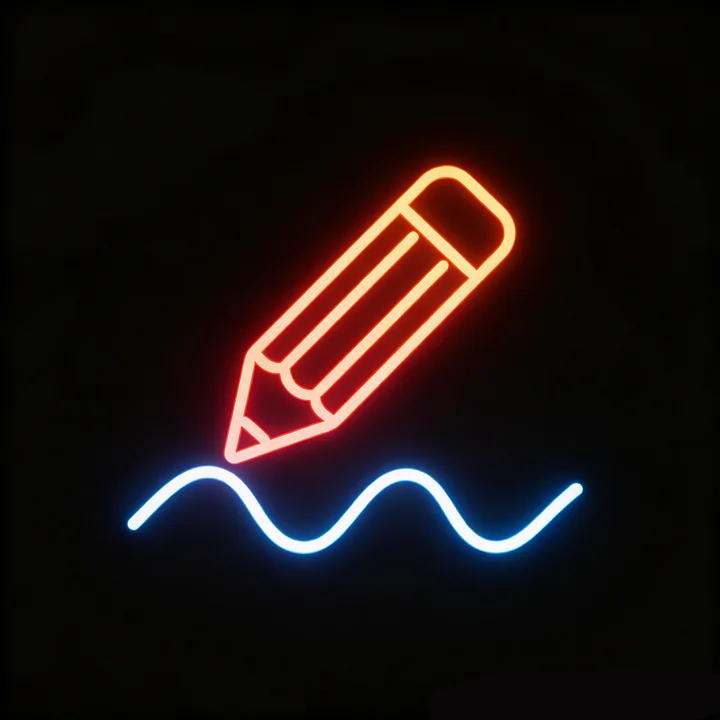 ART Neon Template 17