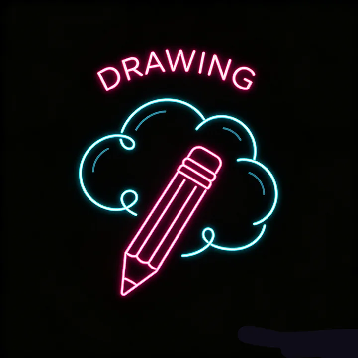 ART Neon Template 5