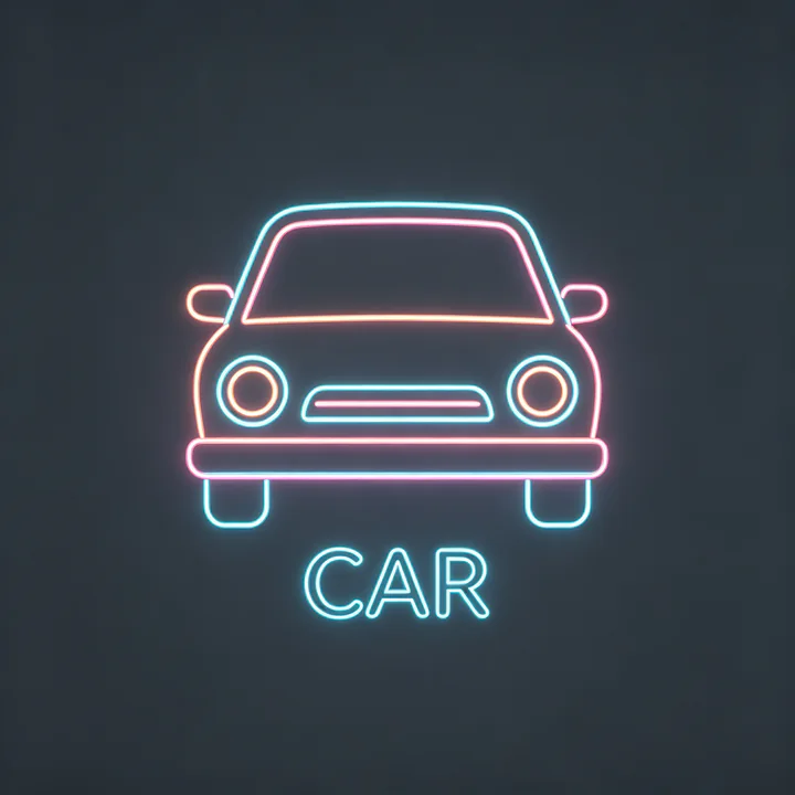 Automotive Neon Template 11