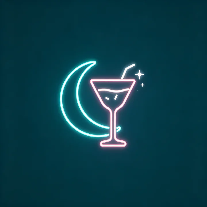 Bar Neon Template 6