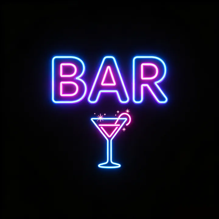 Bar Neon Template 7