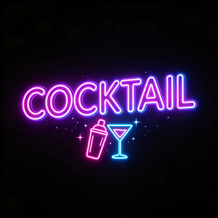 Bar Neon Template 8