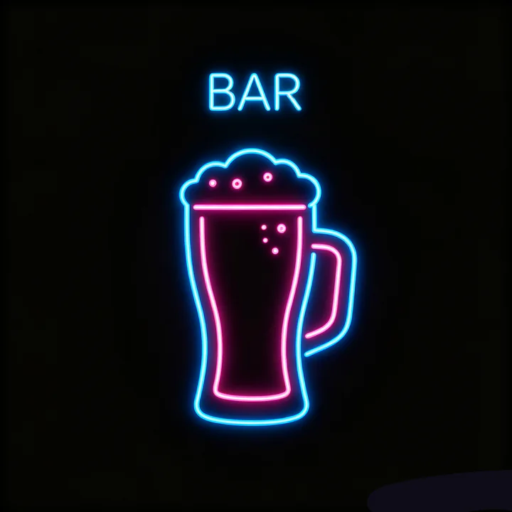 Bar Neon Template 9