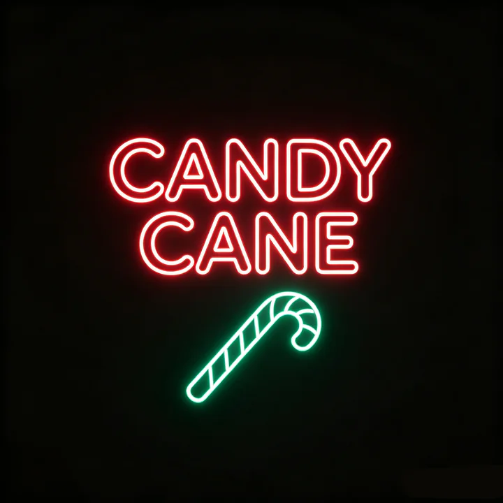 Christmas Neon Template 13