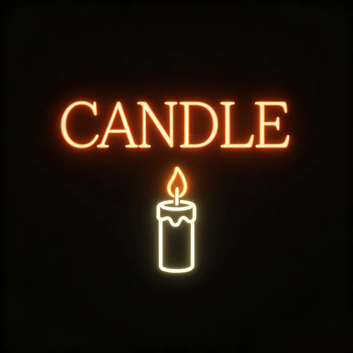 Christmas Neon Template 5