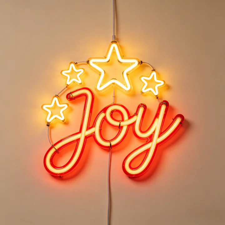 Christmas Neon Template 13