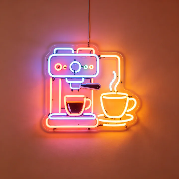 Coffee Neon Template 4