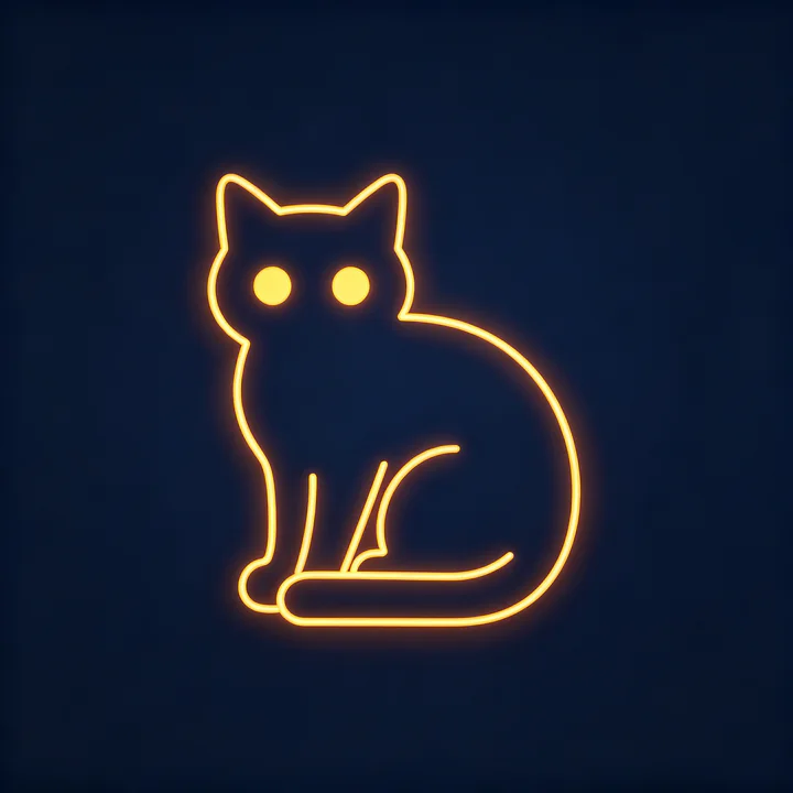 Halloween Neon Template 1