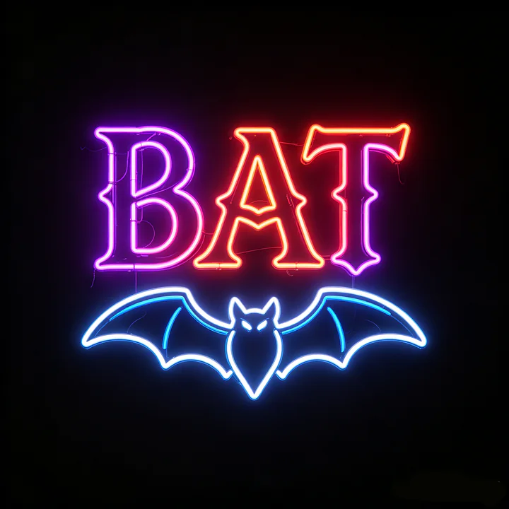 Halloween Neon Template 16
