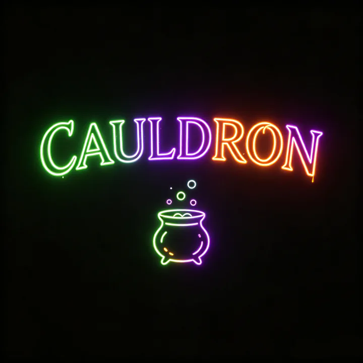 Halloween Neon Template 17