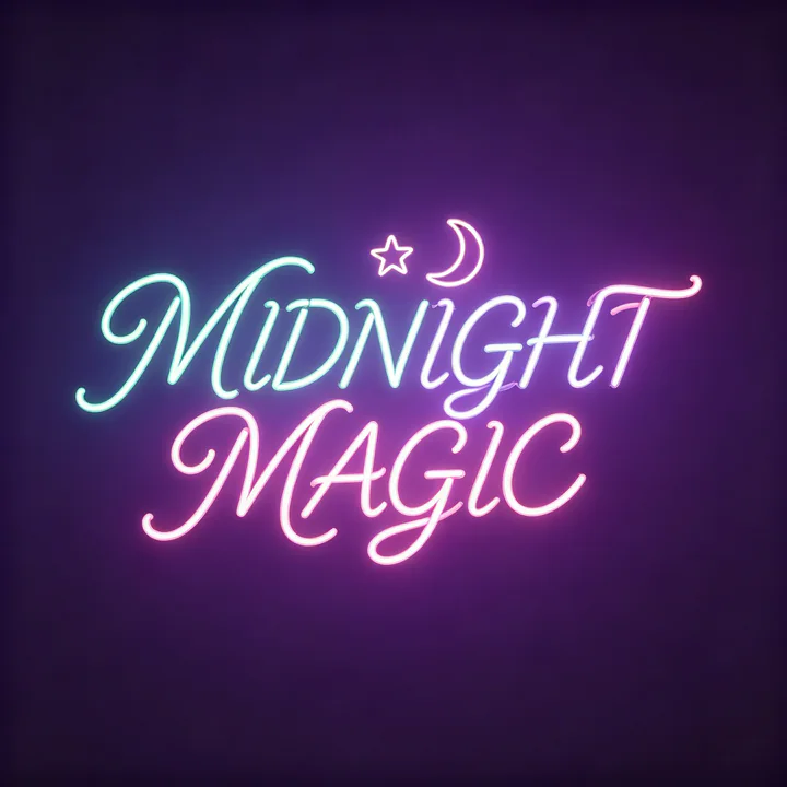 Halloween Neon Template 7