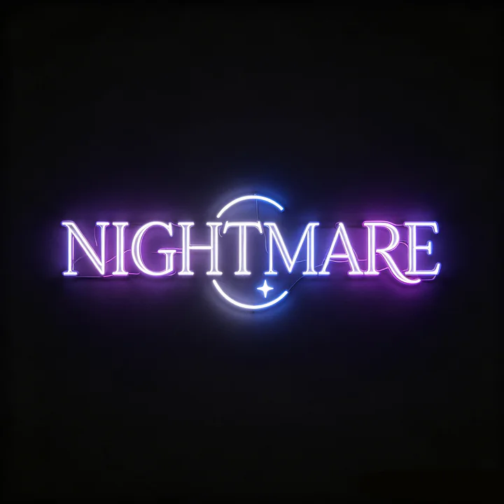 Halloween Neon Template 9