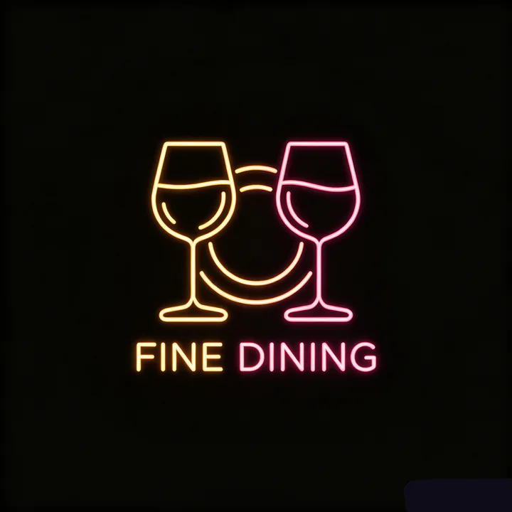 Restaurant Neon Template 19