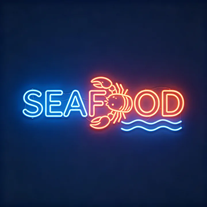 Restaurant Neon Template 6