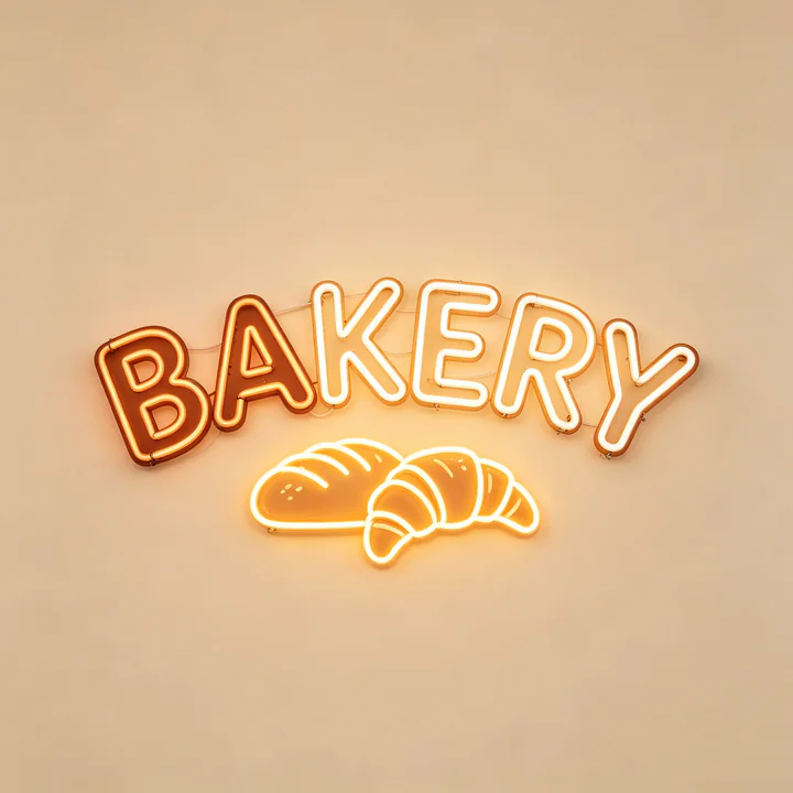 Restaurant Neon Template 8