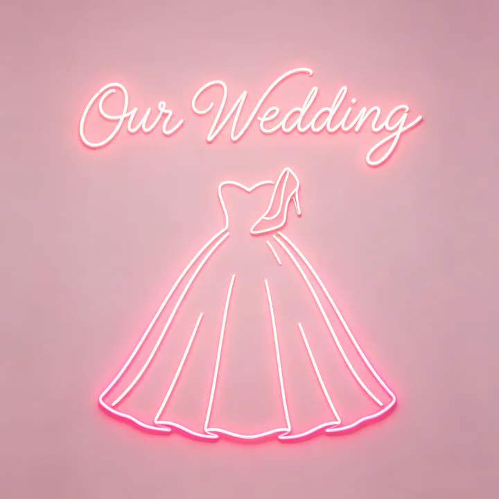 Wedding Neon Template 10