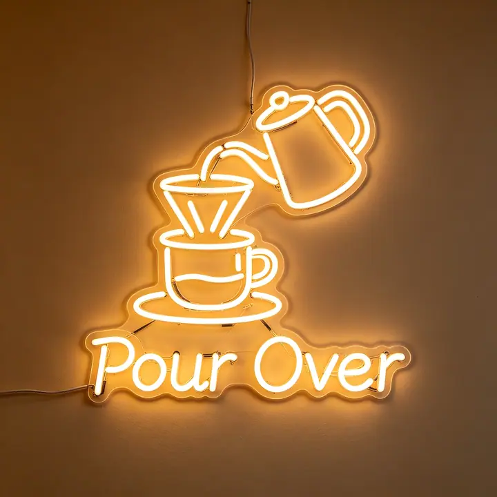 Coffee Neon Template 5