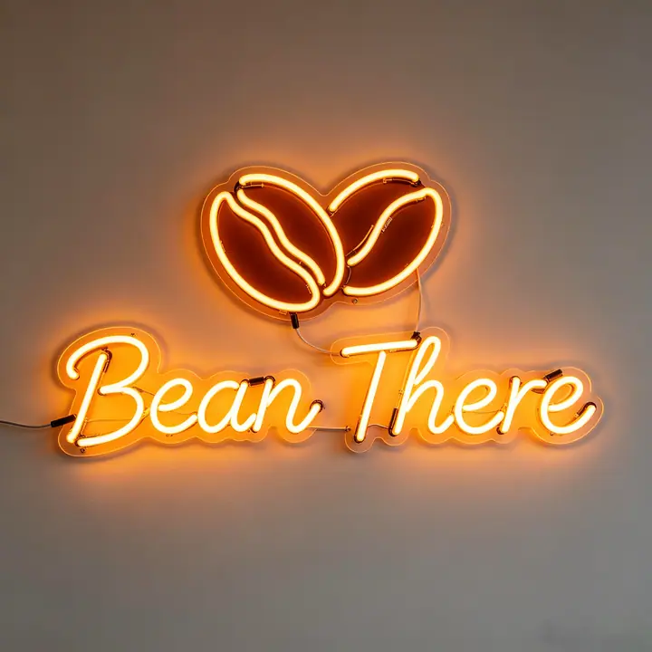 Coffee Neon Template 6