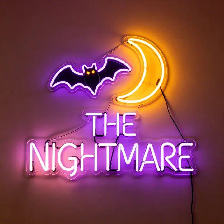 Halloween Neon Template 28