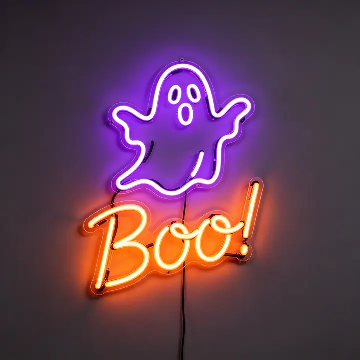 Halloween Neon Template 29