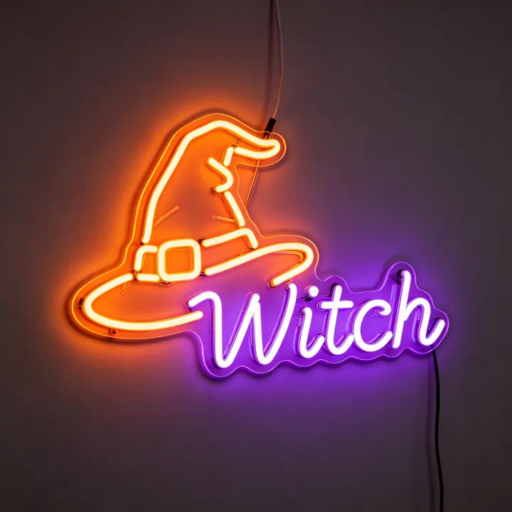 Halloween Neon Template 31